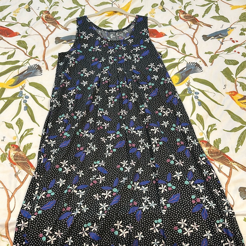 Gudrun Sjoden cotton maxi tank dress, M